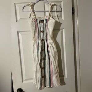 NWT Francesca's Swim Seventeen Summers Dress Size L
